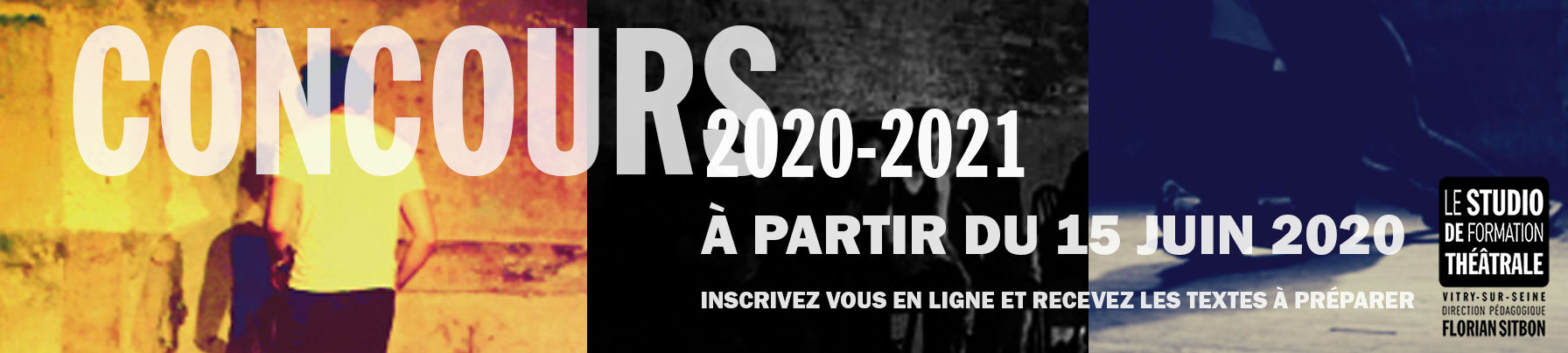 CONCOURS D'ENTRÉE 2020-2021