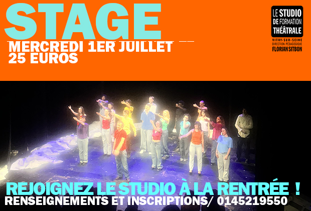Stage d'admission / MERCREDI 1ER JUILLET 