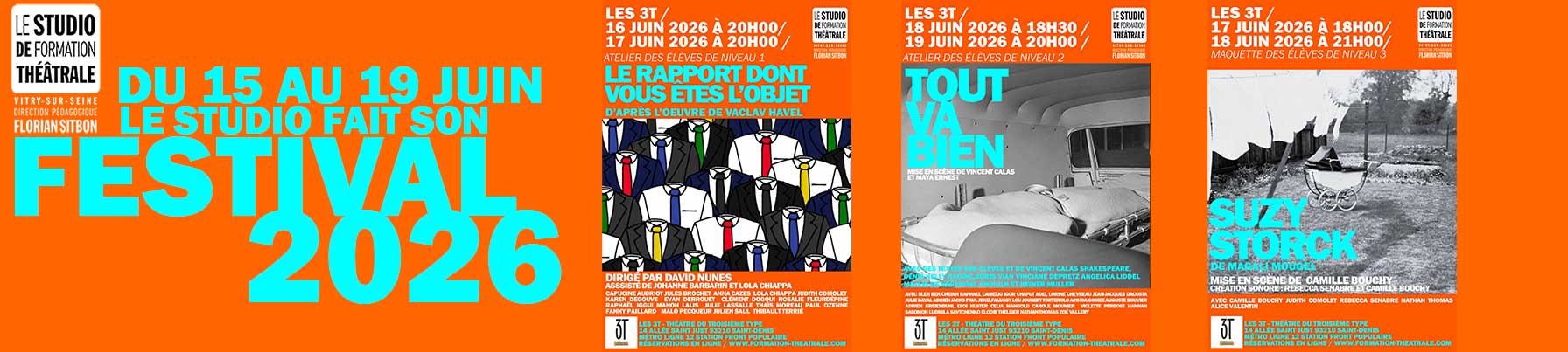 LE STUDIO DE FORMATION THÉATRALE