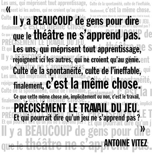 Citation Antoine Vitez